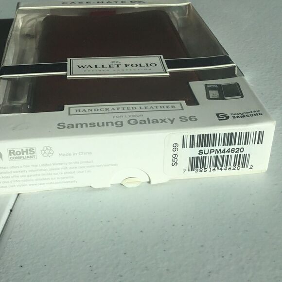 Samsung Galaxy Note 6 Leather Wallet Folio (L) - Picture 7 of 7